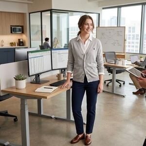 Ralph Lauren Polo Soft Gray Cardigan